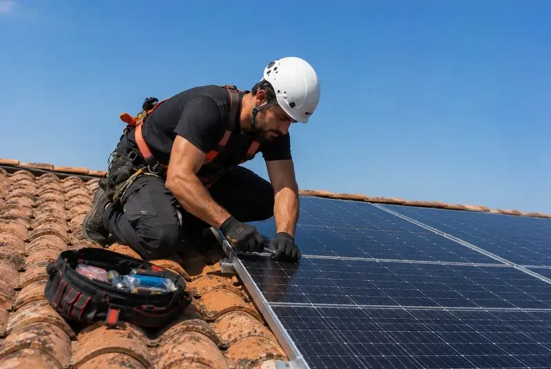 Maintenance et monitoring de panneaux solaires à Belvianes-et-Cavirac